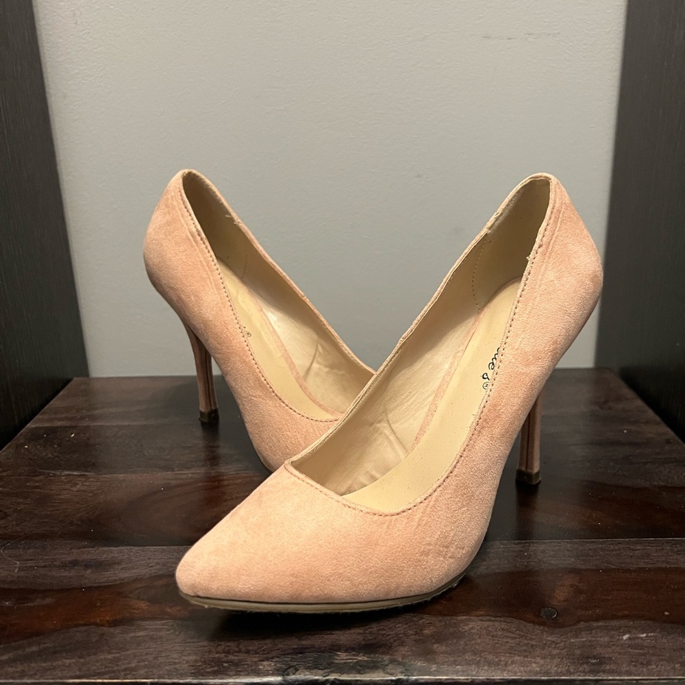 Light pink 3in heels, light pink, size 7
